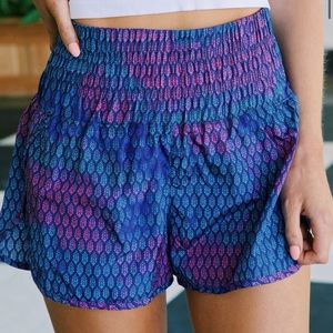 NWT FP Movement The Way Home Printed Shorts